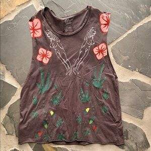 Sleeveless vintage Graphic Tank — naked ladies